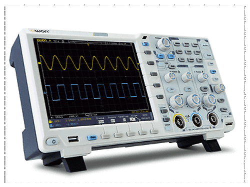 Owon Xds3202E Oscilloscope 200Mhz 1G 2Chs 8Bits Adc Decoding Kit Lcd Fft Usb