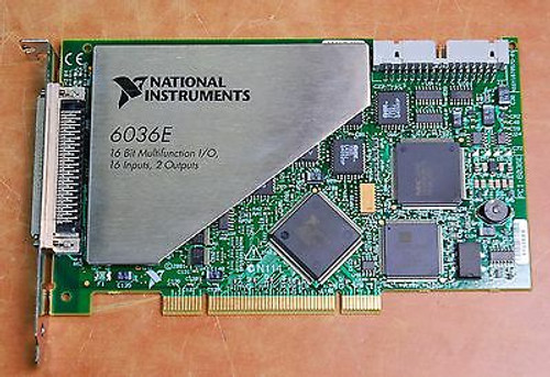 National Instruments Ni Pci-6036E 200 Ks/S,16-Bit, 6-Analog-Input Multifunction
