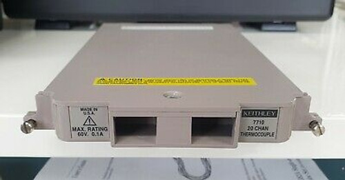 Keithley 7710 20Ch Differential Multiplexer Thermocouple Module