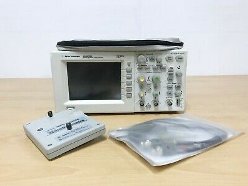 Keysight Agilent Dso3102A 100Mhz 2Ch Oscilloscope With N2865A, P6100 Probes