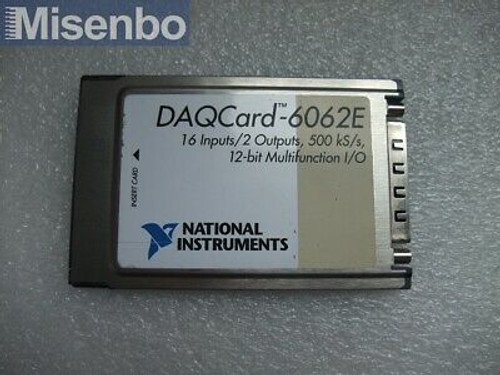 National Instruments Daqcard-6062E Ni Daq Pcmcia 12-Bit I/O Card