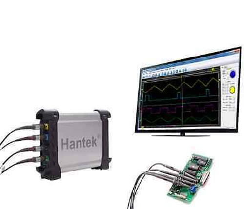 Hantek Dso3104 Pc Usb Virtual Oscilloscope 4Ch 100Mhz 1Gsa/S 128M Memory Depth