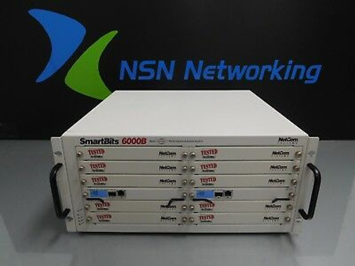 Smartbits Spirent Smartmetrics 6000B Smb-6000B 2X Terametrics Lan-3327A Modules