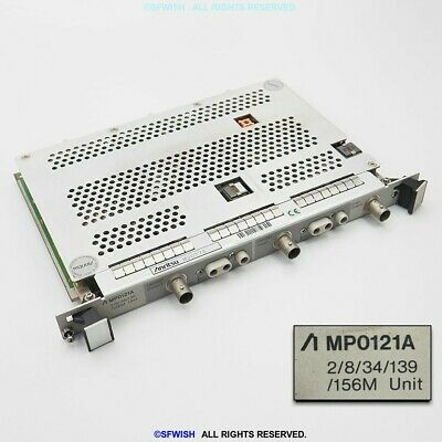 Anritsu Mp0121A 2/8/34/139/156M Unit Clean