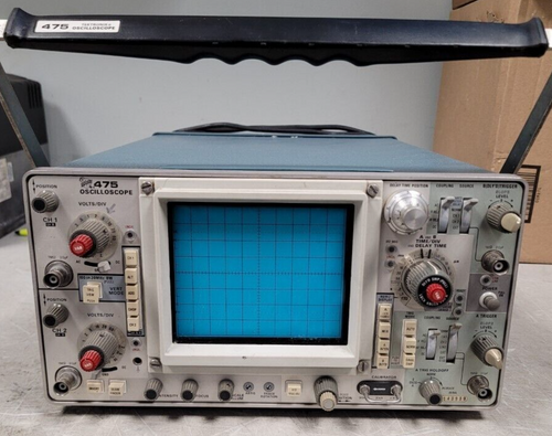 Vintage Tektronix 475 Dual Channel Oscilloscope With Dm 44 Multimeter