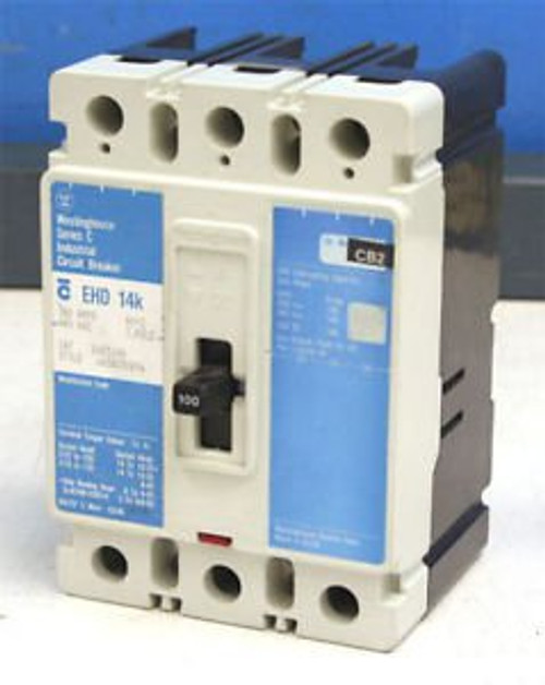 Westinghouse Cutler EHD3100 100 Amp Circuit Breaker