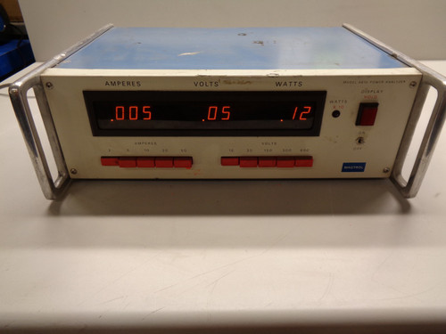 Used Magtrol 4610 Single Phase Power Analyzer - Product Image