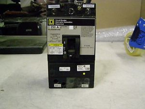 Square D KHL Series 250A 600VDC 3 Pole Circuit Breaker KHL3625025DC2350