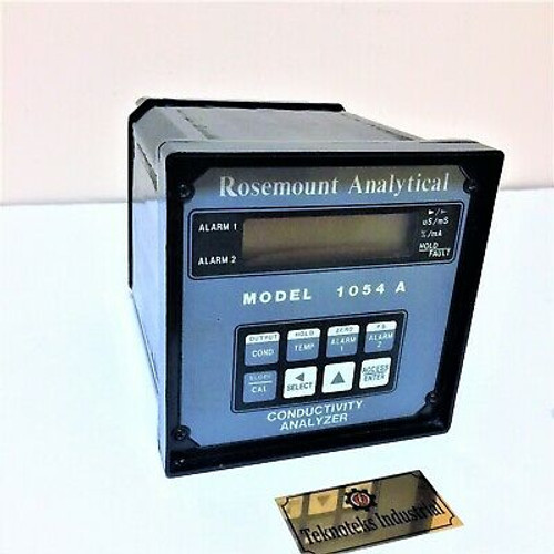 Rosemount Analytical 1054Ac   Conductivity Analyzer