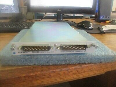 Keysight Model: 34923A.  40/80 Ch Reed Mux.  Good Used Stock <
