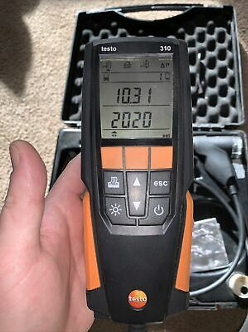 Testo 310 Residential Combustion Analyzer Kit