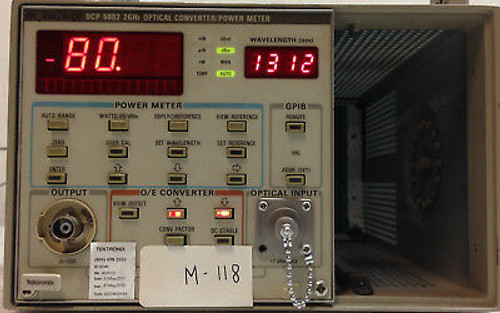 Tektronix Ocp5002 2Ghz Optical Converter / Power Meter