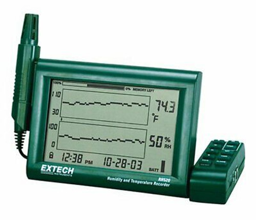 Rh520A Humidity And Temperature Chart Recorder With Rs-232 Computer Standard