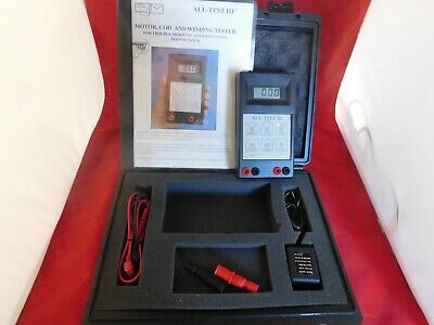 All-Test Iii Bjm Meter Motor, Coil And Winding Tester....Works Great...Unit 3