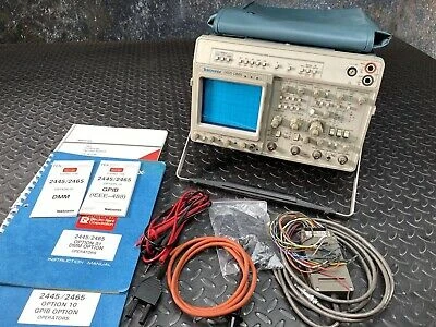 Tektronix 2465Dms 300Mhz 4 Channel Analog Oscilloscope P6407