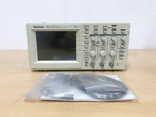 Tektronix Tds220 100Mhz 1Gs/S 2Ch Oscilloscope With P6100 Probes