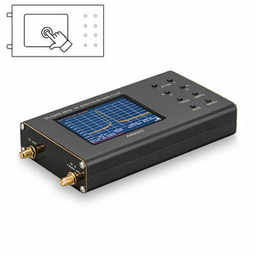 Portable Rf Spectrum Analyzer Arinst Ssa-Tg R2 With Tracking Generator 6.2 Ghz