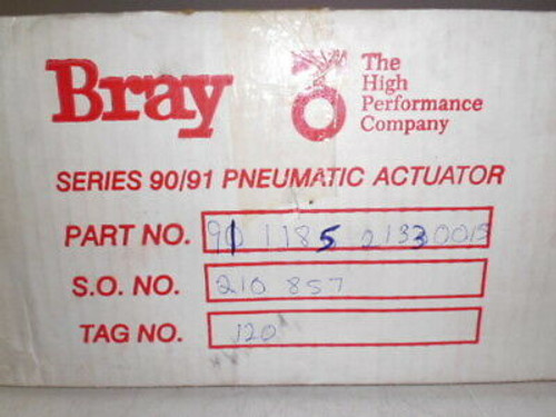 Bray 911185-21330015 Pnuematic Actuator  New In Box