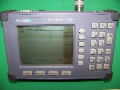 Nice Anritsu S331B Site Master Ver. 1.53 W/New Smart Battery, Charger Full Test