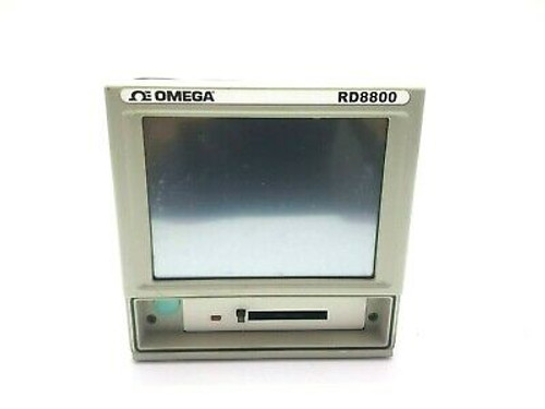 Omega Rd8800 Paperless Recorder Data Acquisition System Rd8812Cf