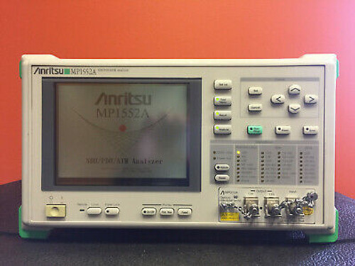 Anristu Mp1552A / Mp0121A / Mp0122A / Mp0126A, Sdh / Pdh / Atm Analyzer