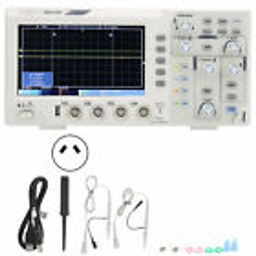 Owon Sds1104 Digital Storage Oscilloscope 2 100Mhz 1Gs/S With 7In Lcd Display