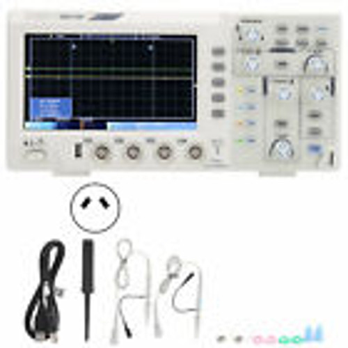 Owon Sds1104 4-Channel Oscilloscope 100Mhz Bandwidth 1Gs/S Sampling Rate 7In Lcd