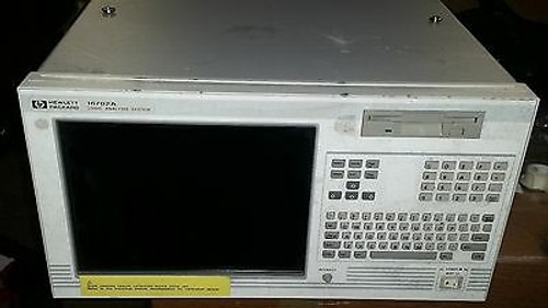 Agilent 16702A Logic Analyzer W/ 2 16715A