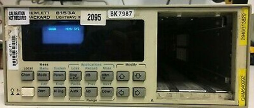 Agilent Hp 8153A Lightwave Multimeter