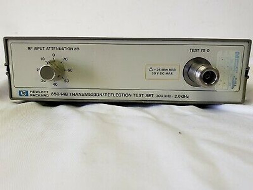 Hp 85044B 75 Ohm Transmission/Reflection Test Set
