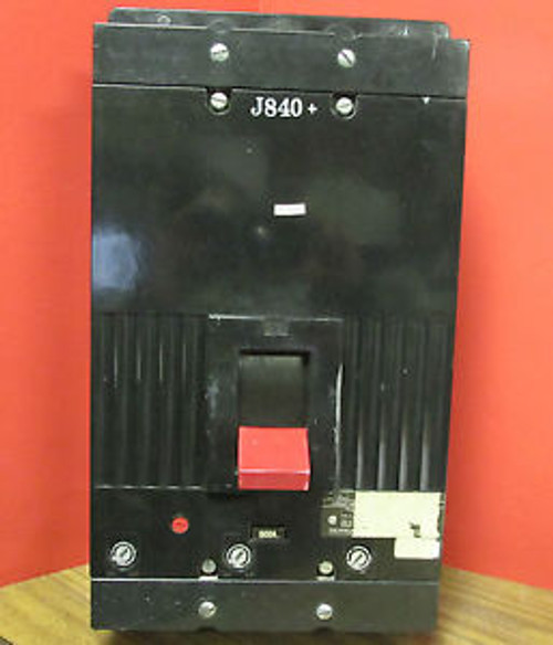 GENERAL ELECTRIC  TKM836F000  3P 800 AMP CIRCUIT BREAKER W/600A TRIP ... VT-06