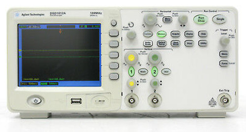 Hp Agilent Dso1012A Digital Oscilloscope 100Mhz 2 Ch 2 Probes 100Mhz 2 Gsa/S