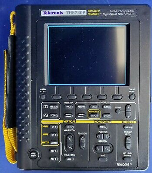 Tektronix Ths720P Handheld Isolated Channel Digital Oscilloscope 100Mhz Scope