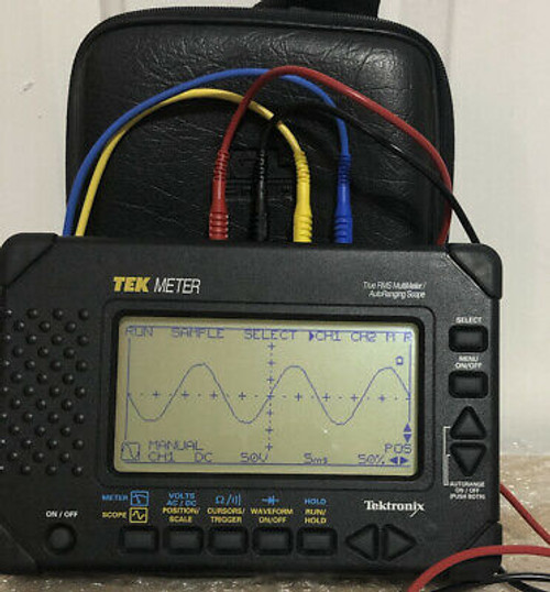 Tektronix Thm565 Tekmeter Digital Scopemeter&Multimeter Used Excellent Condition