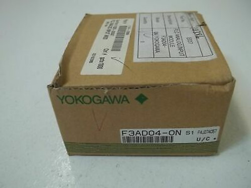 Yokogawa F35D04-0N Plc Analog Input Module New In Box