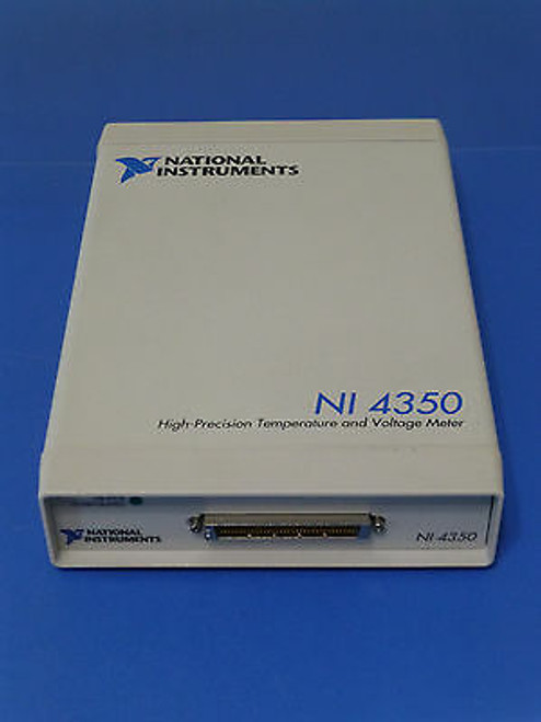 National Instruments Ni-4350 Usb Temperature / Voltage Meter / Usb-4350