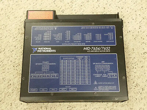 National Instruments Mid-7654 Servo Motor Drive, 4-Axis, Mid-7654/7652