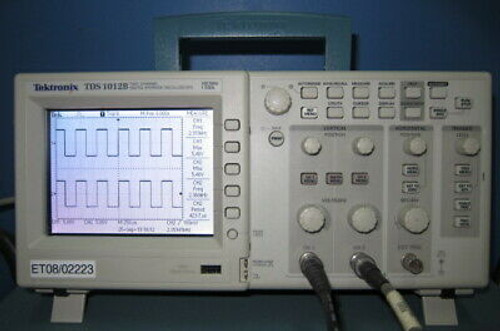 Tektronix Tds1012B 100Mhz 1Gs/S Two Channel Digital Storage Oscilloscope