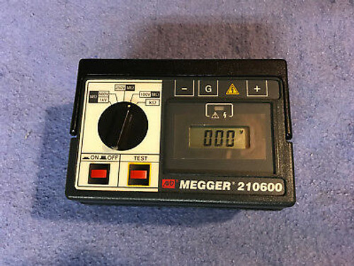 Avo Megger 210600 Extended Range Digital Insulation Resistance Tester