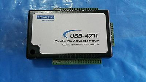 Advantech Usb-4711 Portable Data Acquisition Module 100 Ks/S 12-Bit Usb Module