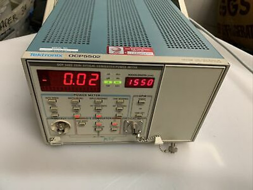 Tektronix Ocp5002 Optical/Electrical Converter-Power Meter Module + Mainfram