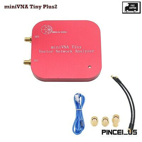Minivna Tiny Plus2 Vector Network Analyzer Vhf/Uhf/Nfc/Rfid Rf Signal Generator