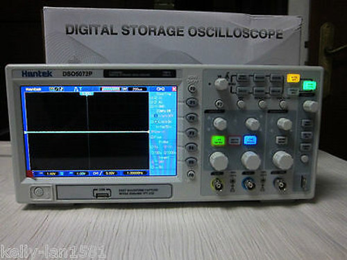 1Pcs New Hantek Dso5072P Digital Oscilloscope 70Mhz 2Channels 1Gs/S 7'' Tft Wvga