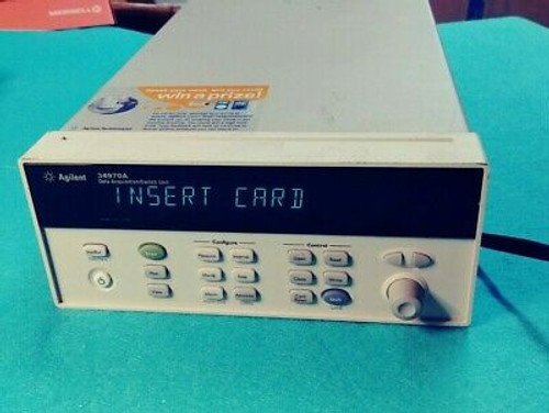 Agilent 34970A Data Acquisition Switch Unit - No Cards And W/Power Cord