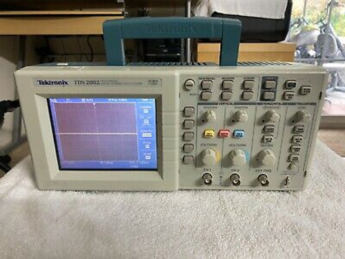 Tektronix Tds2002 Oscilloscope, Portable 60Mhz, 2Channel- Good Condition