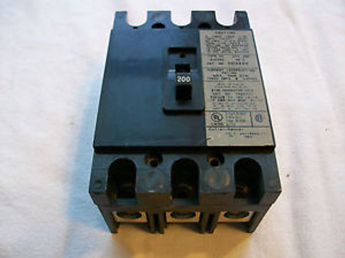 CC3200 Cutler-Hammer Type CC Circuit Breaker 3 Pole 200 Amp 240V