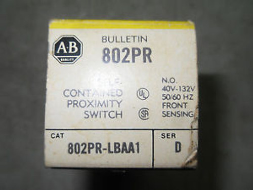 1  Allen Bradley 802Pr-Lbaa1 Self-Contained Proximity Switch