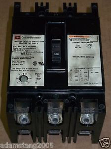 Cutler Hammer MCP 3 pole 100 amp 600v MCP331000R Circuit Breaker