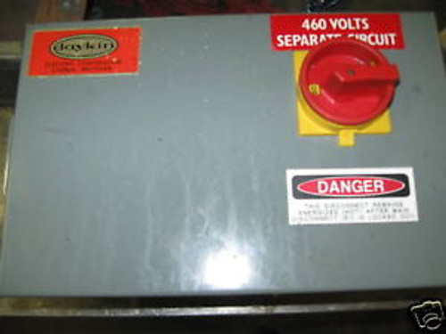 Daykin .75 KVA Transformer Disconnect,  LTFS-13 NW, Used,  WARRANTY