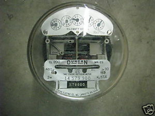 Duncan Watt Hour Meter